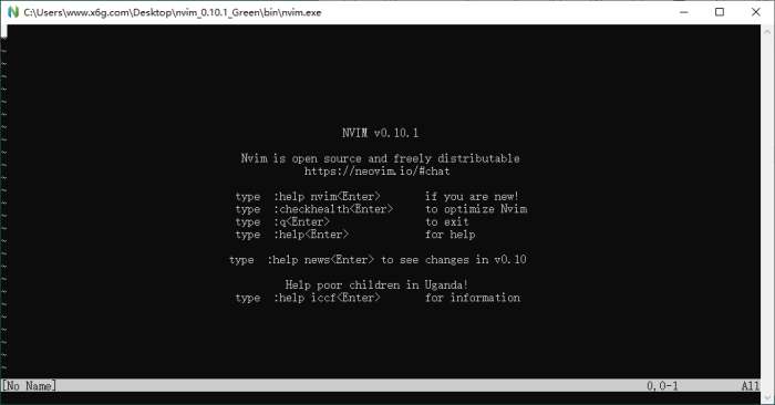 Neovim文本编辑器v0.10.3绿色版